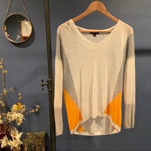 Geometric color block Trouvé sweater